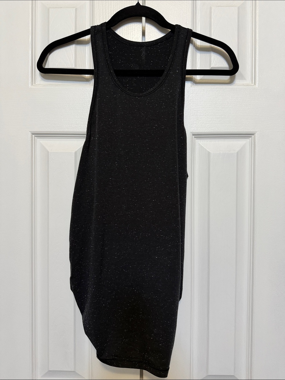 lululemon athletica Black Speckle Muscle Tee